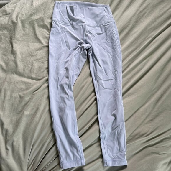 lululemon athletica Pants - lululemon light blue leggings